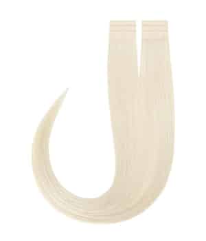 Rapunzel of Sweden Premium Tape Extensions Straight / Classic Tape 4 cm / 8 pieces 10.10 Platinum Blonde 40 cm Haarverlängerung