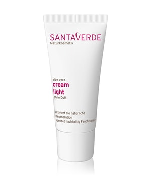 SANTAVERDE aloe vera cream light ohne Duft Gesichtscreme