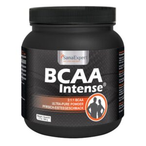 SanaExpert BCAA Intense – hochreines BCAA Aminosäurenpulver 2:1:1 BCAA – ultra pure