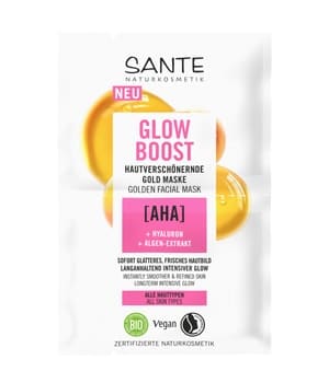 Sante Glow Boost Golden Facial Mask AHA Gesichtsmaske