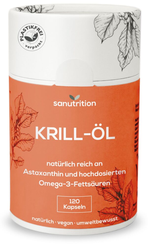 Sanutrition® - Krillöl mit Lecithin 500 mg