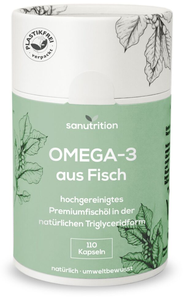 Sanutrition® - Omega-3 aus Fischöl 1.000 mg