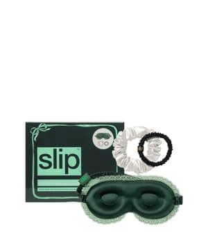 Slip Pure Silk Beauty Sleepover Set with Lace Trim - Peppermint Dreams Haarpflegeset