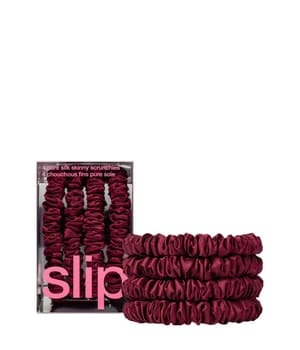 Slip Pure Silk Skinny Scrunchies Maroon Haargummi