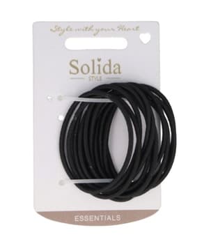 Solida Haargummi schwarz