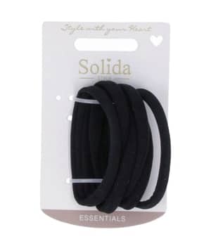 Solida Haargummis schwarz