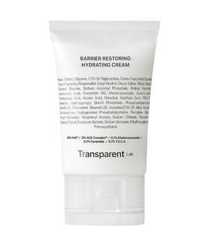 Transparent Lab Barrier Restoring Hydrating Cream Gesichtscreme