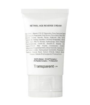 Transparent Lab Retinal Age Reverse Cream Gesichtscreme