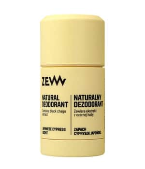 ZEW for Men Natural Deodorant Japanese Cypress Deodorant Stick