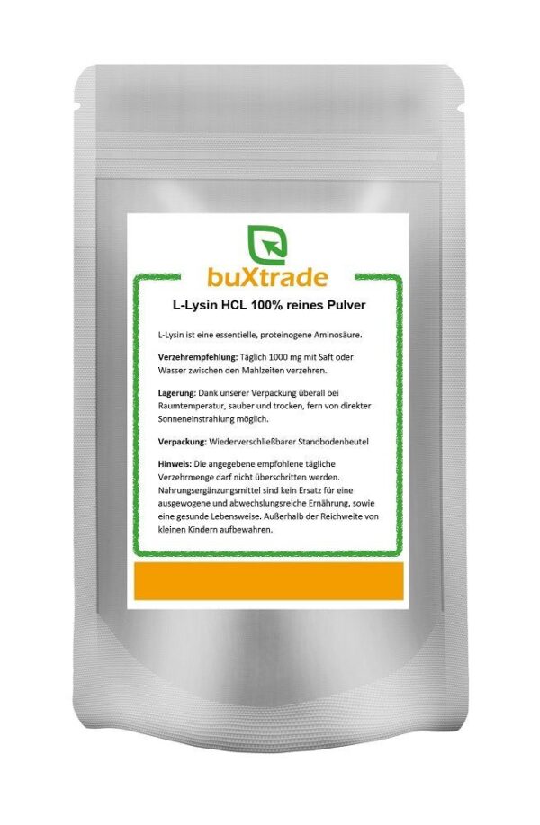 buXtrade L-Lysin HCL Pulver