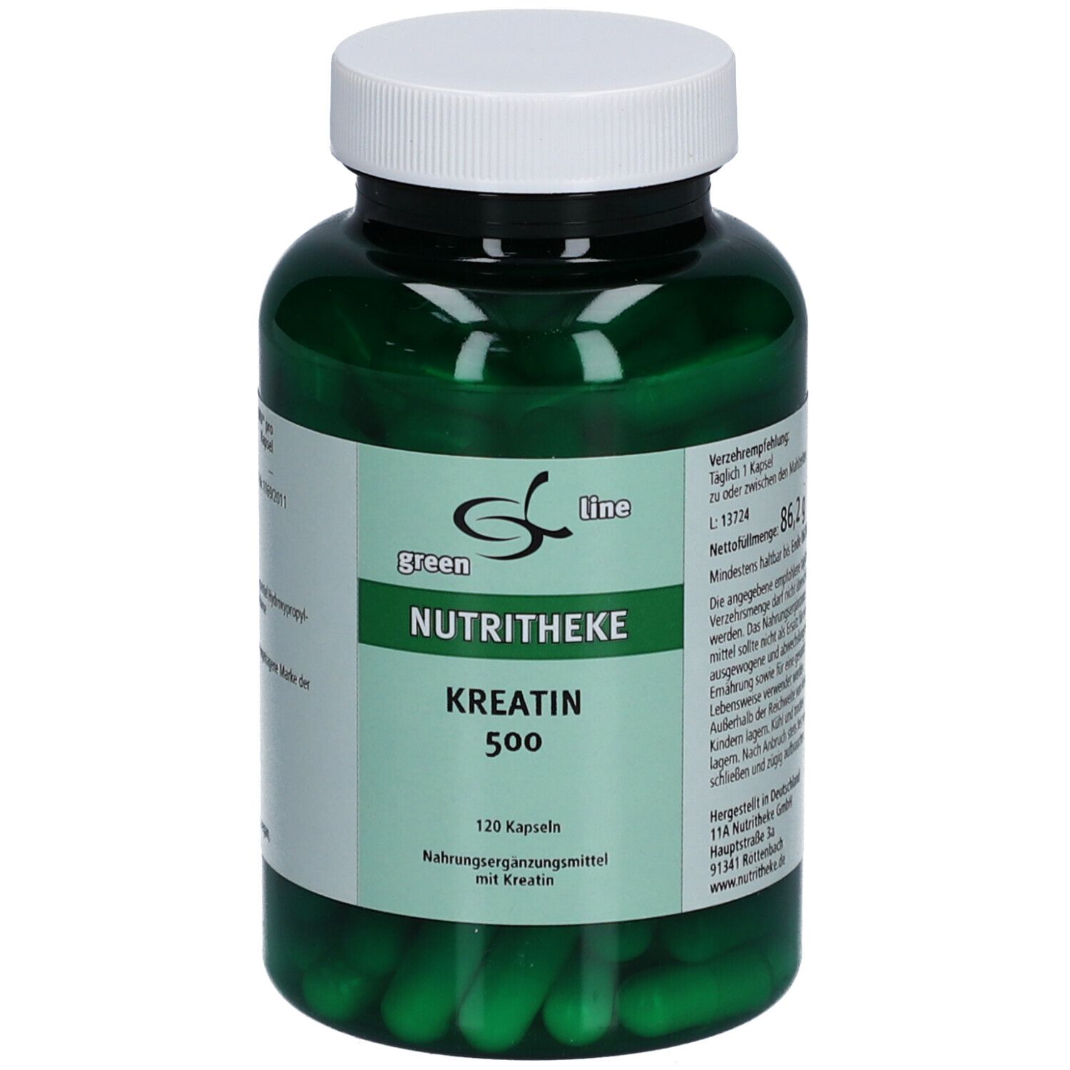 green line NUTRITHEKE Kreatin 502