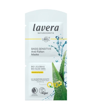 lavera Basis sensitiv Anti-Falten Maske Q10 Gesichtsmaske