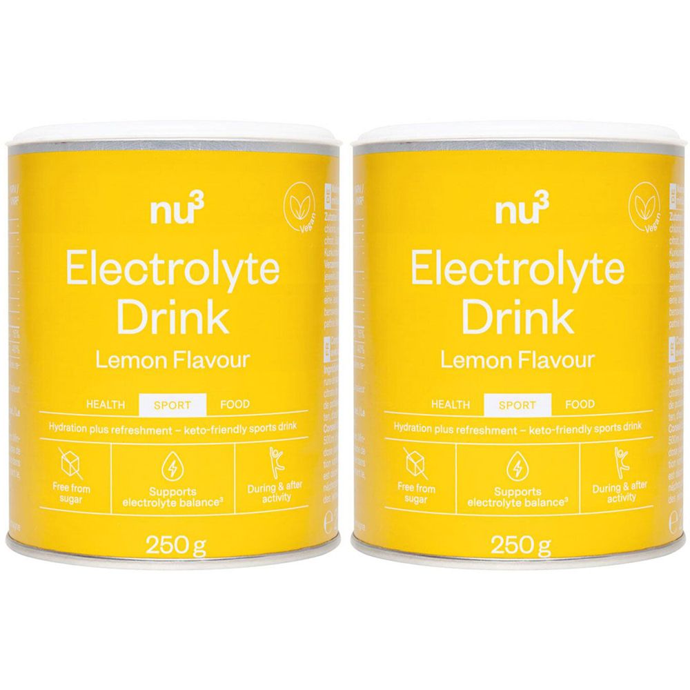 nu3 Elektrolyte Drink Lemon