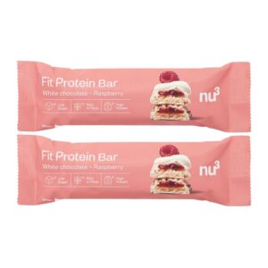nu3 Fit Protein Bar White Chocolate Raspberry