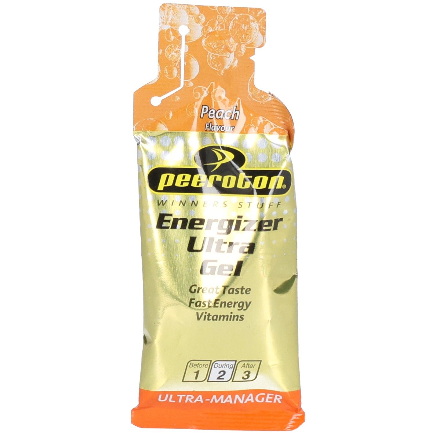 peeroton® Energizer Ultra Gel Pfirsich