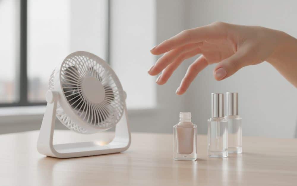 Wie trocknet Nagellack schneller?