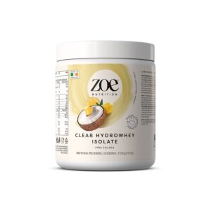 zoe Clear Hydrowhey